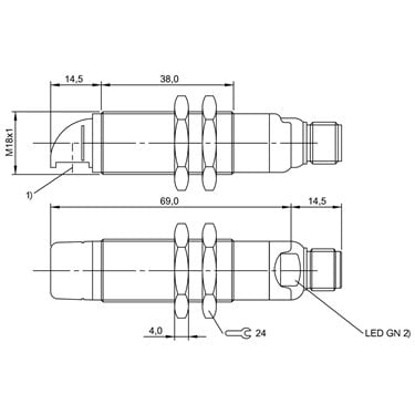BOS 18MR-XT-LS10-S4 BALLUFF  - Codice di ordinazione: BOS0148