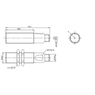 BOS 18M-X-RS21-S4 BALLUFF  - Codice di ordinazione: BOS0258