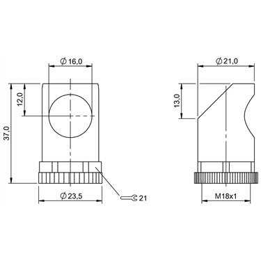 BOS 18-UK-10 BALLUFF  - Codice di ordinazione: BAM00RR