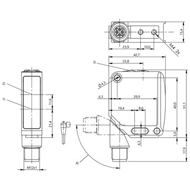 BOS 21M-PAI-PR30-S4 BALLUFF  - Part Number: BOS027M