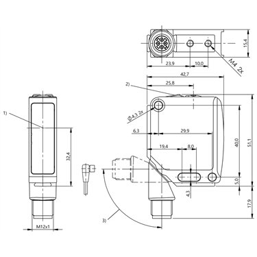 BOS 21M-PAI-RE30-S4 BALLUFF  - Part Number: BOS027R