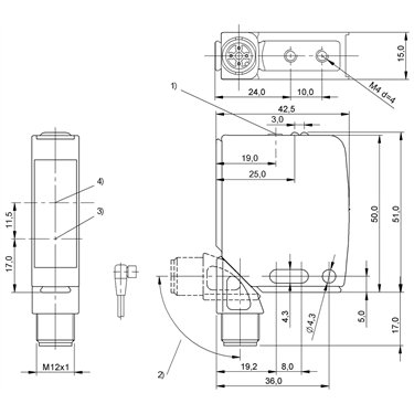 BOS 21M-UUI-RP30-S4 BALLUFF  - Codice di ordinazione: BOS026R