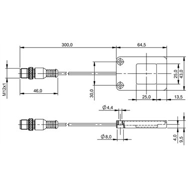 BAE LX-VS-HR025 BALLUFF  - Código de orden: BAE000E