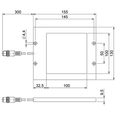 BAE LX-VS-HR100-E BALLUFF  - Part Number: BAE00JF