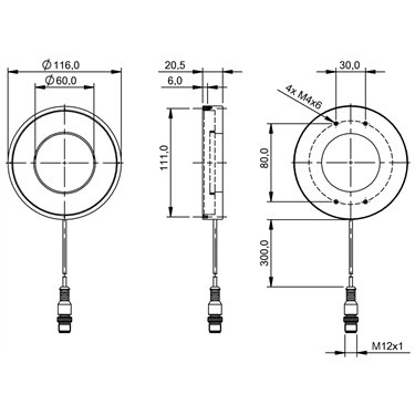 BAE LX-VS-RR100 BALLUFF  - Part Number: BAE000J