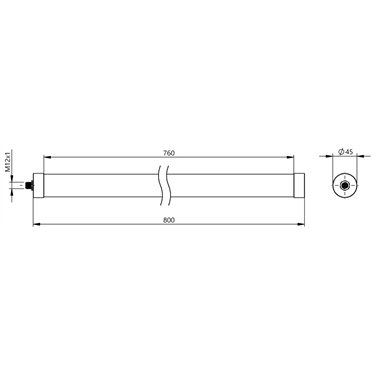 BAE LX-XA-BW0760A-S4 BALLUFF  - Part Number: BAE00ZP