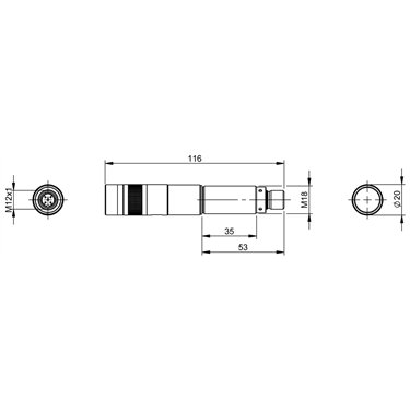 BAE LX-XO-PL018-E-L1-S103 BALLUFF  - Part Number: BAE0104