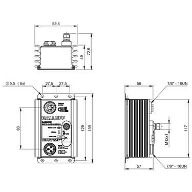 BAE PS-XA-1W-24-038-603-I BALLUFF  - Part Number: BAE00TK