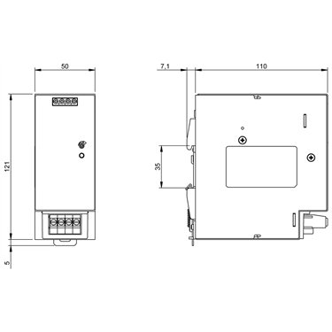 BAE PS-XA-3Y-24-050-020 BALLUFF  - Part Number: BAE0115