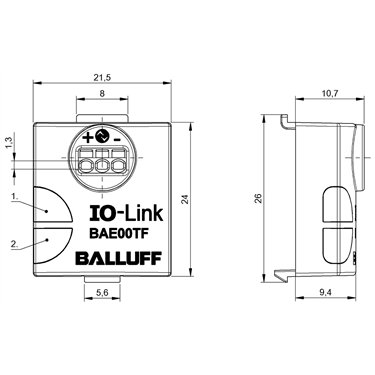 BAE SC-AE-I01 BALLUFF  - код заказа: BAE00TF
