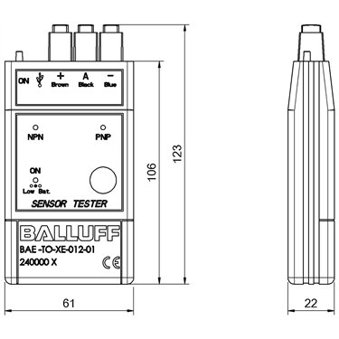 BAE TO-XE-012-01 BALLUFF  - Codice di ordinazione: BAE00WH