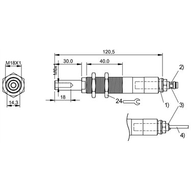 BAM FS-XE-005-M8-2-01T BALLUFF  - Part Number: BAM0260