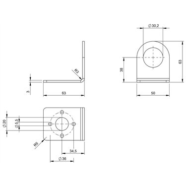 BAM MB-XA-029-D30,0-5 BALLUFF  - код заказа: BAM02Y5