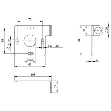 BAM MB-XA-035-B17-4 BALLUFF  - Código de orden: BAM02YW