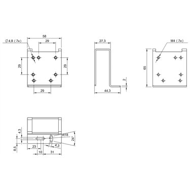 BAM MB-XO-007-B05-4 BALLUFF  - Part Number: BAM01FM