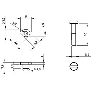 BAM MC-MP-056-01-2-C3 BALLUFF  - Part Number: BAM0382
