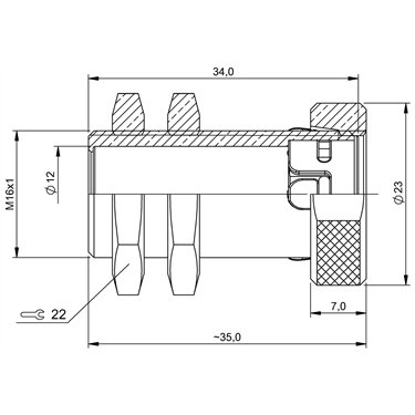 BAM MC-XA-023-D12,0-2-FM/W BALLUFF  - Part Number: BAM0247