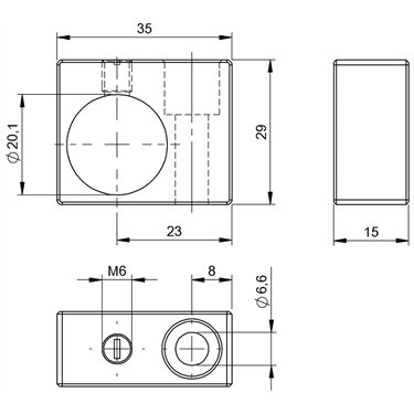 BAM MC-XA-042-D20,0-1 BALLUFF  - Código de orden: BAM02ML