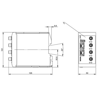 BAV MA-NC-00025-01 BALLUFF  - Codice di ordinazione: BAV002N