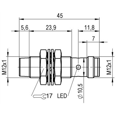 BAW M12MD-UAC70G-S04G BALLUFF  - Codice di ordinazione: BAW004J