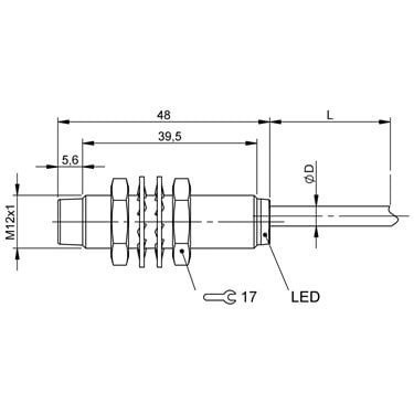 BAW M12MG-ICC70G-BP02 BALLUFF  - Codice di ordinazione: BAW0067