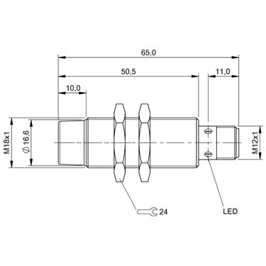 BAW M18MG-UAC16F-S04G-K BALLUFF  - Codice di ordinazione: BAW0029
