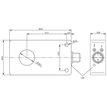 BAW MKV-020.19-S4 BALLUFF  - Codice di ordinazione: BAW003L