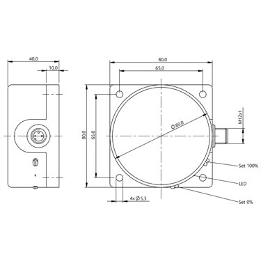 BAW Q80KA-UAC50F-S4-504 BALLUFF  - Codice di ordinazione: BAW005J