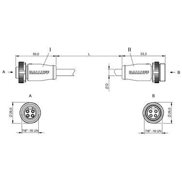 BCC A314-A314-30-304-EX44W6-030 BALLUFF  - Codice di ordinazione: BCC0C9A