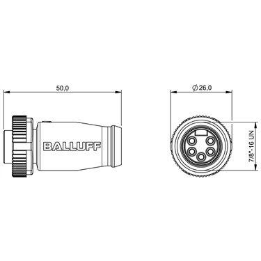 BCC A315-0000-1A-R04 BALLUFF  - Part Number: BCC0A0A