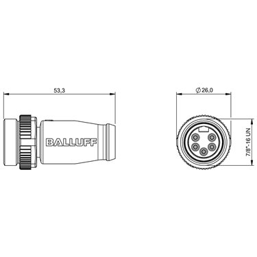 BCC A315-0000-2A-R04 BALLUFF  - Part Number: BCC0A09