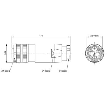 BCC A333-0000-10-000-71X3A5-000 BALLUFF  - Part Number: BCC0ATA