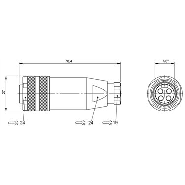 BCC A334-0000-10-000-61X4A5-000 BALLUFF  - Codice di ordinazione: BCC0707