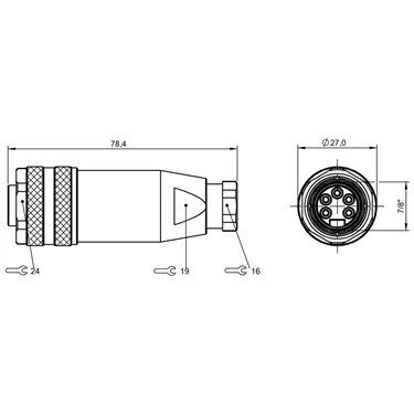 BCC A335-0000-10-000-51X5A5-000 BALLUFF  - Part Number: BCC070E