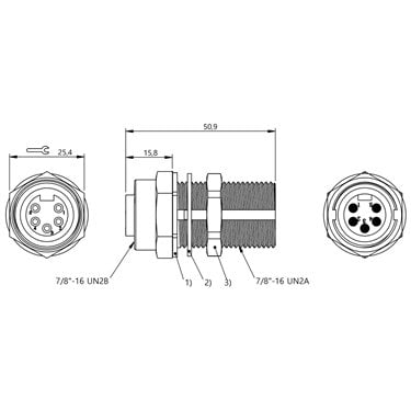 BCC A355-A355-30-RN037-000 BALLUFF  - Code de commande: BCC0A7N