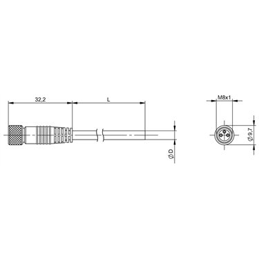 BCC M313-0000-10-036-VS8334-100 BALLUFF  - Codice di ordinazione: BCC02P1