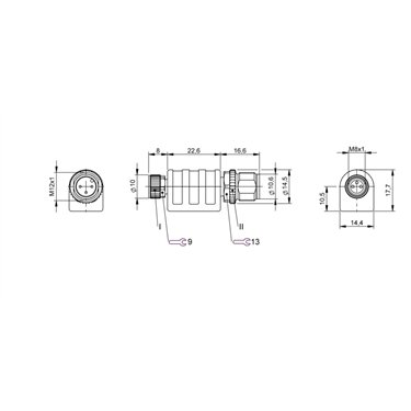 BCC M313-M413-3E-RA101-000 BALLUFF  - Codice di ordinazione: BCC0F47