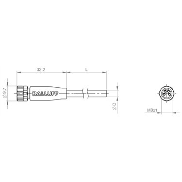 BCC M314-0000-10-003-PX0434-200 BALLUFF  - Codice di ordinazione: BCC084Y