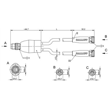 BCC M314-M314-M314-U2024-003 BALLUFF  - Part Number: BCC0LPP