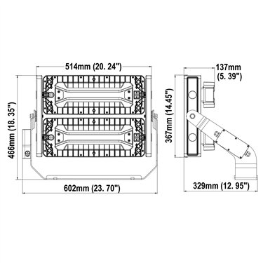 41429 - Beghelli - Proyector LED para grandes áreas