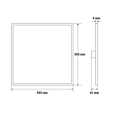 40100 - Beghelli - Pannello LED UGR19