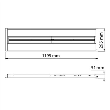42304 - Beghelli - UGR19 LED panel