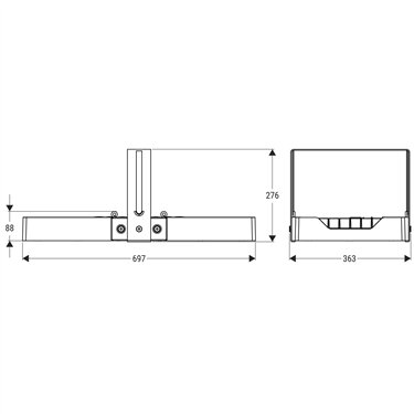 44046 - Beghelli - Campana LED industriale diffusa
