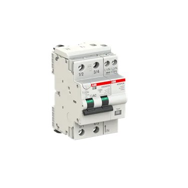 2CSR752040R1164 DS202CR C16 AC30 ABB Residual current circuit breaker