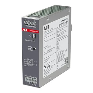 1SVR340567R1000 CP-S.3 24/5.0 ABB Power supply In:3x400-500VAC Out:DC
