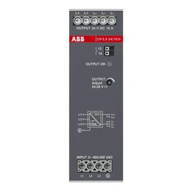 1SVR340667R1000 CP-S.3 24/10.0 ABB Power supply In:3x400-500VAC Out:DC
