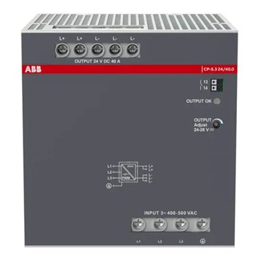 1SVR340867R1000 CP-S.3 24/40.0 ABB Power supply In:3x400-500VAC Out:DC