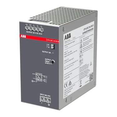 1SVR320766R1000 CP-S.DC 24/20.0 ABB Power supply In:420-870VDC Out:DC