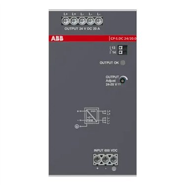 1SVR320766R1000 CP-S.DC 24/20.0 ABB Power supply In:420-870VDC Out:DC