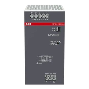 1SVR320766R1000 CP-S.DC 24/20.0 ABB Power supply In:420-870VDC Out:DC